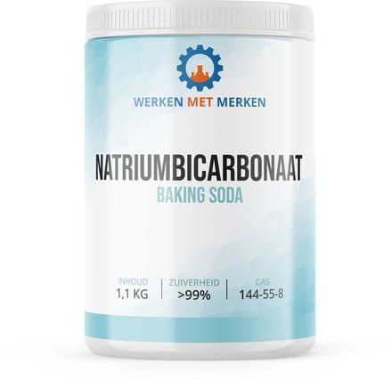 Baking Soda - Natriumbicarbonaat / PH-verhoger - 1,1 KG
