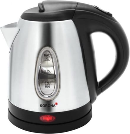 Korona 20303 RVS waterkoker, 1 liter, 2000W