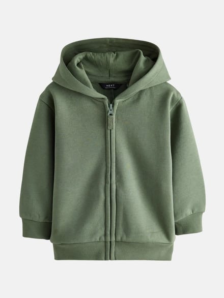 Next - Jongens - Hoodie met ritssluiting - Groen