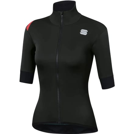 Sportful FIANDRE LIGHT NORAIN fietsjas korte mouwen Dames Black - Vrouwen - maat S