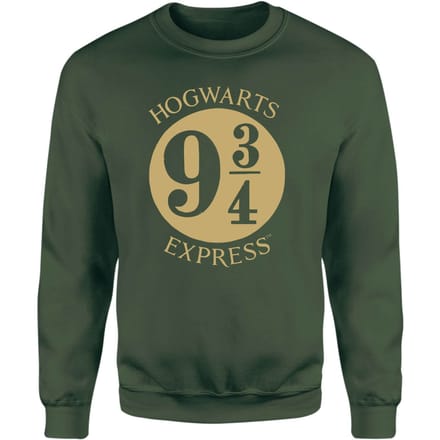 Harry Potter Platform Sweatshirt - Green - S