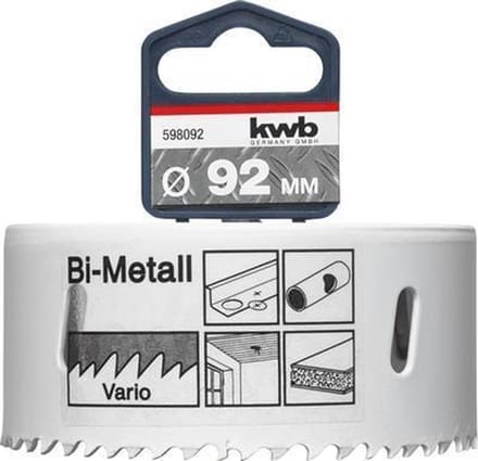 KWB Gatenzaag HSS Bi-metaal 598-092 - Ø 92 mm