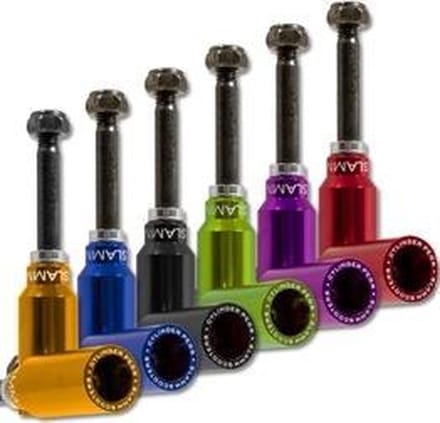 Slamm Stuntstep pegs - Groene step pegs van metaal - Extra sterk