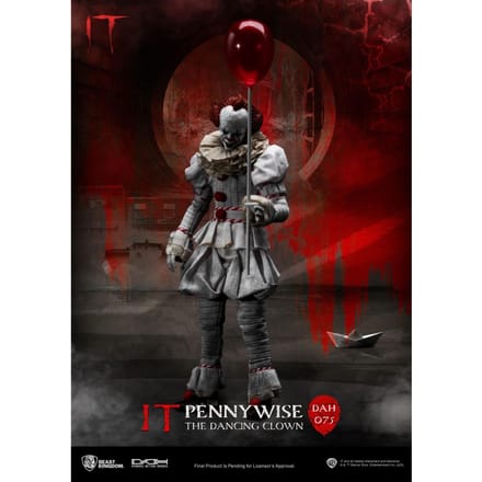 Beast Kingdom Stephen Kings It Dynamic 8ction Heroes Action Figure 1/9 Pennywise 21 cm