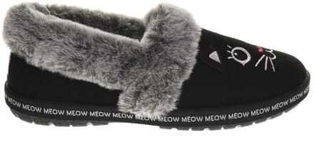 Zwarte Pantoffel Kat Cozy Skechers maat 36.5