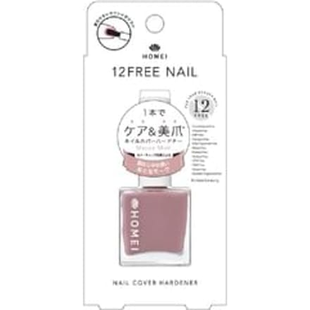 Homei - 12Free Nail Cover Hardener FN-7 Mauve Mist