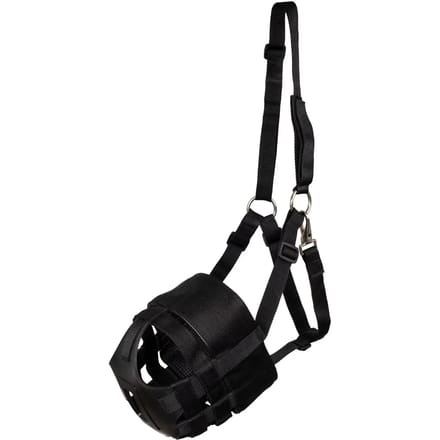 Nylon en rubber bit voor paarden Supreme