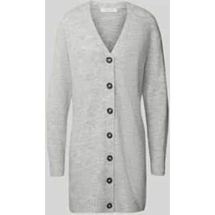 Relaxed fit cardigan met wol