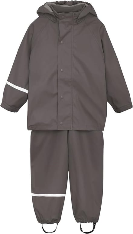 Famanu - Basic rainwear set – solid PU meisjes Regenjas