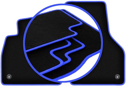 CARLUX-BLUE automatten voor: Audi TT III coupé (2015-)