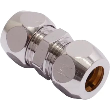 Sanivesk Knel Recht Chroom 10x10mm 4pp