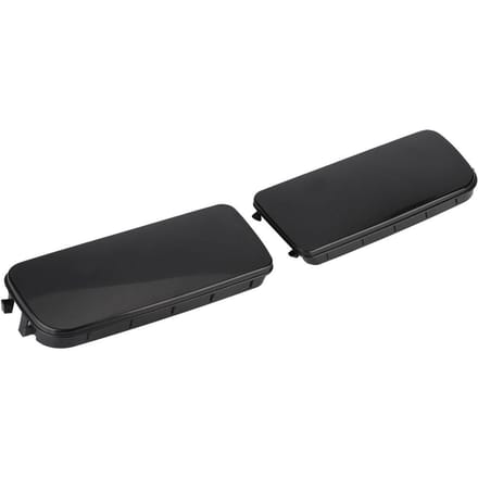 ABS Zwart Voor Mistlamp Lampkap Sierlijst Frame Geschikt voor E30 E36 E46 318 323 325(#3) black