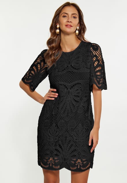 Faina Jurk Dames zwart