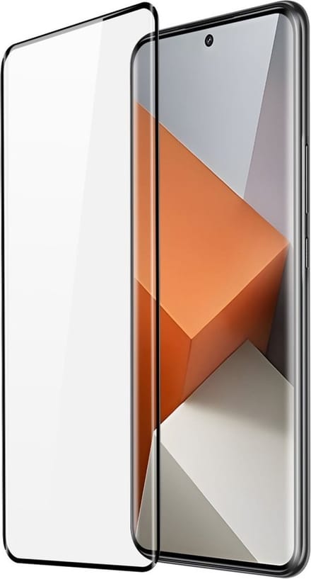Dux Ducis Screen Protector - Geschikt voor Xiaomi Redmi Note 13 Pro+ 5G Screen Protector - Dux Ducis Full-Cover Tempered Glass - Zwart