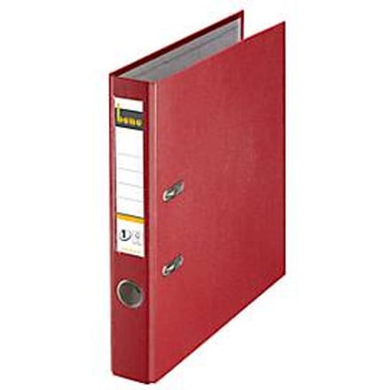bene briefordner kunststof, rood, 45 mm rugbreedte