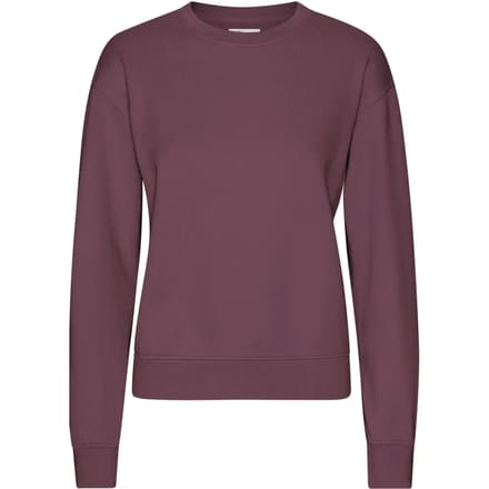 Dames sweatshirt met ronde hals Colorful Standard Classic Organic Dusty Plum