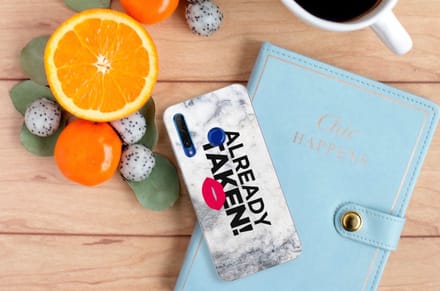 Honor 20 Lite Siliconen hoesje met naam Already Taken White