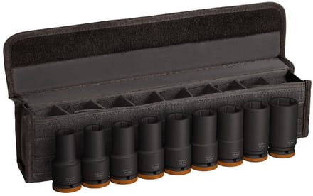 Bosch Professional PRO Impact krachtdoppenset lang 3/4 9-delig - 2608003042