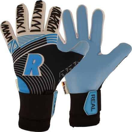 Real Pro Aqua Keepershandschoenen Heren - Lichtblauw / Marine | Maat: 9