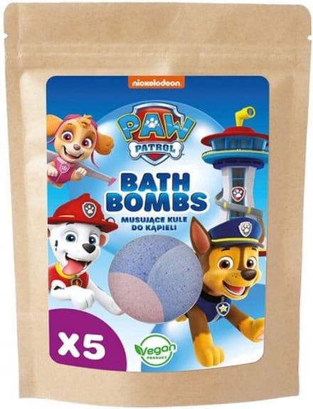 Paw Patrol Bath Bomb Bad Bruisballen 5 x 50g