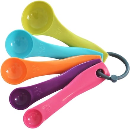 Dailygoods- Maatbeker Set 5 Stuks - Maatlepels - Nauwkeurige