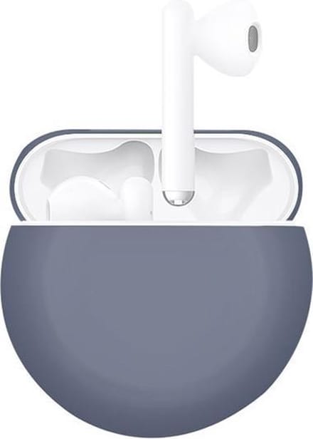 By Qubix - Huawei FreeBuds 3 siliconen hoesje - liquid series - paars