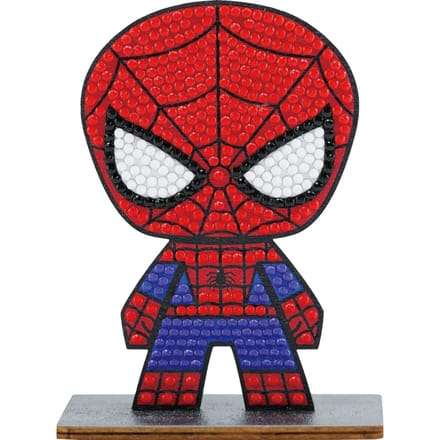 Diamond Painting "Crystal Art Buddy", 11 x 8 cm - Spiderman