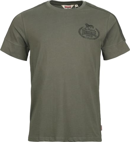 Lonsdale London BREOCK Heren T-shirt - olijf - S