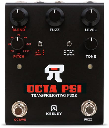 Keeley Octa Psi - Transfigurating Fuzz met pitch-shifter
