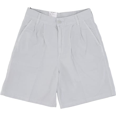 Colston Short Sonic Silver Garment Dyed korte herenbroek