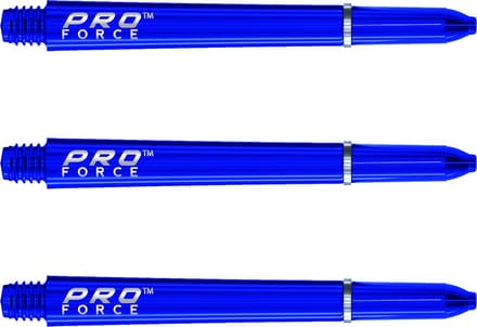 WINMAU - Pro Force Dartschachten Blauw, Medium - 1 set per pakket (3 Dartschacht in totaal)