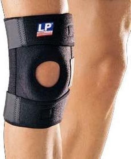 LP Kniebrace Patella met Baleinen 733 - Zwart - Maat One size