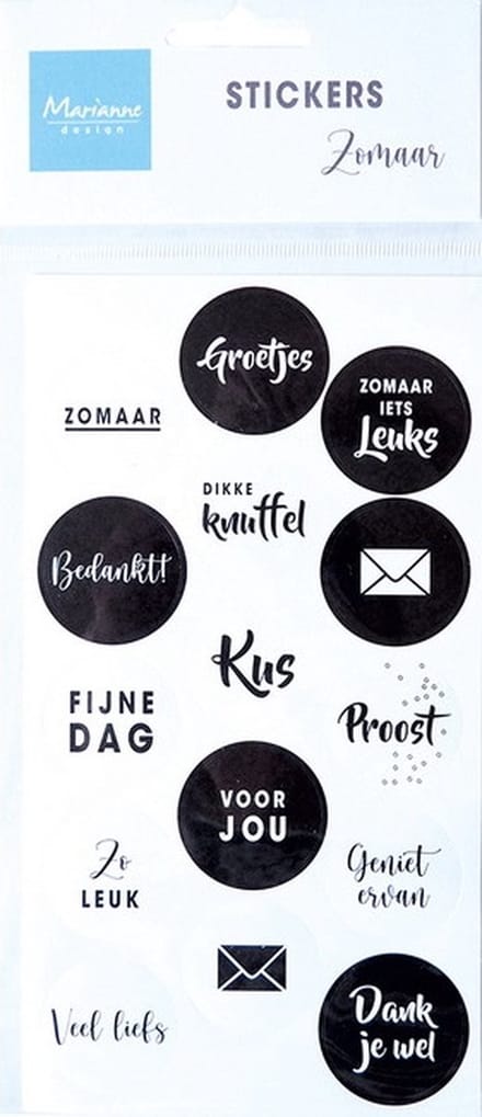 Marianne Design Stickers, Zomaar
