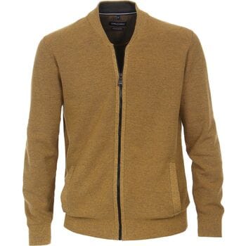 CASAMODA Vest Melange Geel - Maat S - Heren