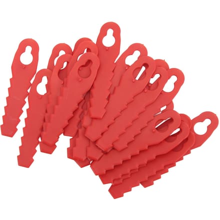 25 stuks Grasmaaier Plastic Mesjes Grasmaaien Vervanging voor L85 Getande Trimmer Accessoires