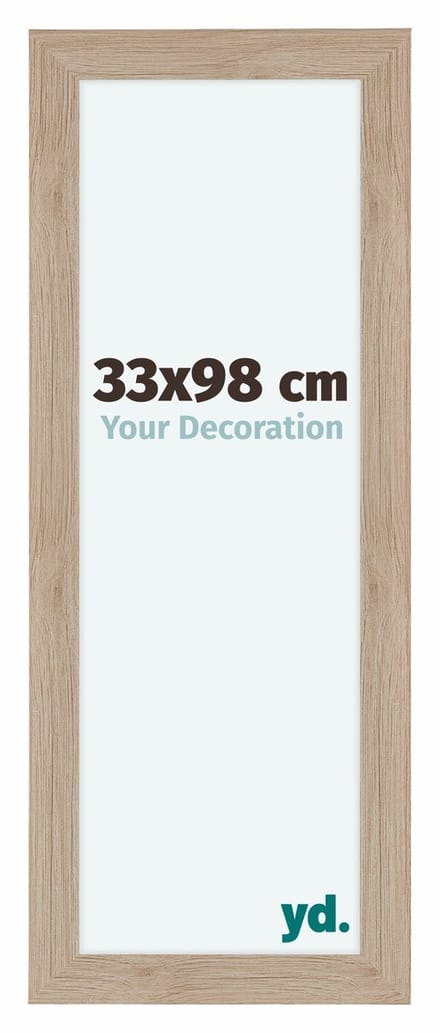 Your Decoration - Fotolijst 33x98 cm - MDF - Eiken Licht - Como