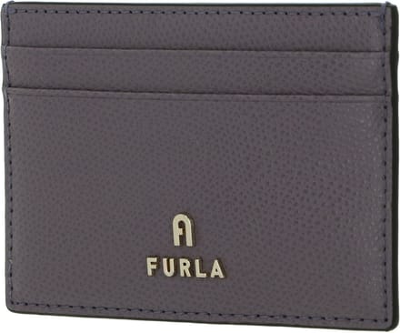 FURLA Leren Kaarthouder Camelia Card Case Aura Paars