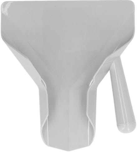Dailygoods- Frietlepel Hittebestendig - Popcorn Schep - Multifunctionele Schep - Rechtshandig Ontwerp - Ideaal voor Snacks - Krasbestendig Polycarbonaat - Scooper