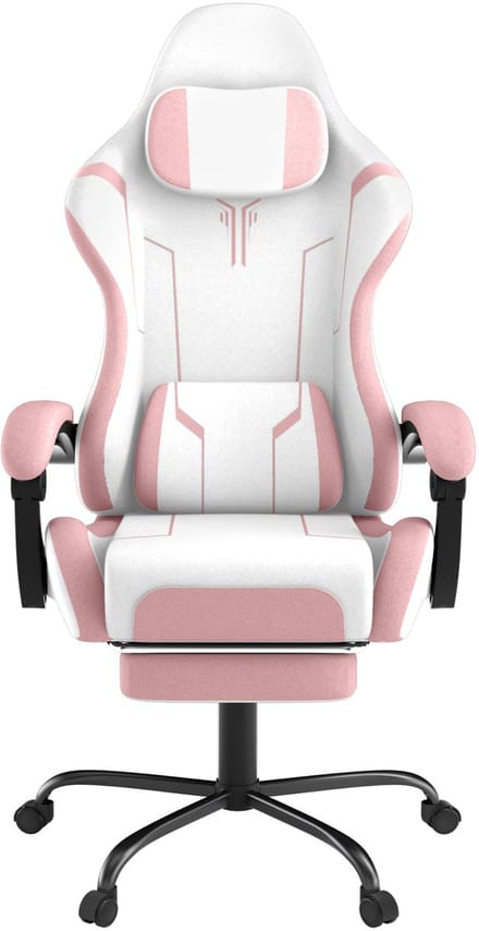 ACXIN Gaming Stoel Ergonomisch - Met Massage & Voetensteun - Roze