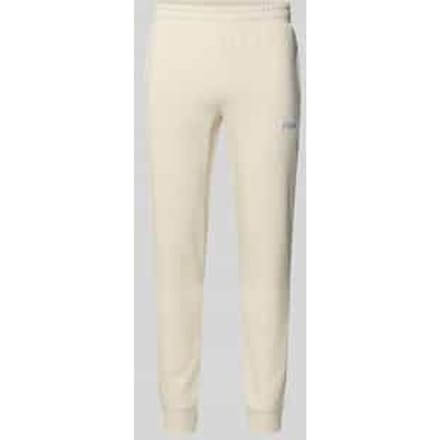 sweatpants met labelstitching