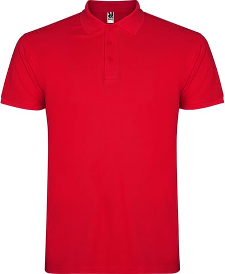 Roly - Star Polo - Red 60 maat XXL