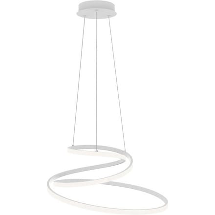 Luce Ambiente Design LED hanglamp COASTER, wit, Ø 60 cm, metaal, CCT