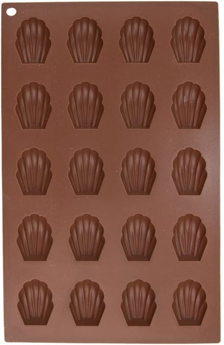 Koekjesvorm Silicone Bruin Zeeschelpen SILLINIE - Bakvorm voor Koekjes