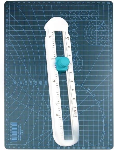 Verstelbare cirkel snijder voor papier en snijmat A4, ideaal voor kunst en DIY projecten, cirkels van 2-20 cm