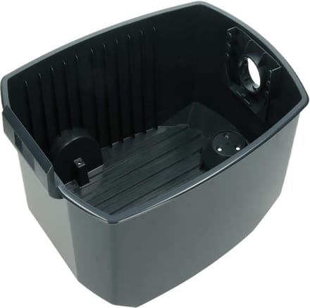 Reserve container - Opvangbak - Stofzuigen - Duurzaam en robuust - 10 Liter - Zwart