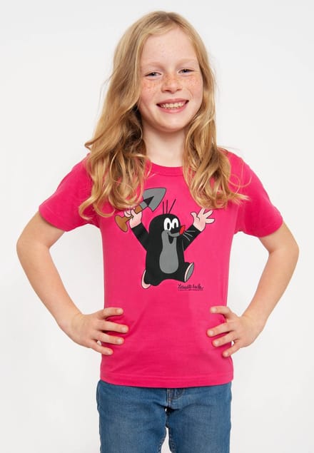 Logoshirt T-Shirt Der kleine Maulwurf - Juhu