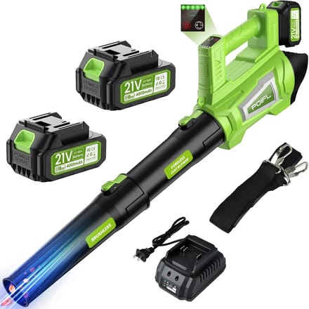 Snoerloze Bladblazer met Accu - Energiezuinig en Ergonomisch