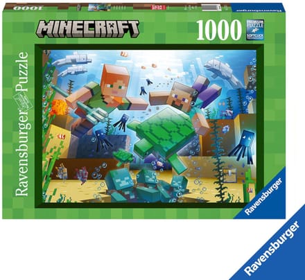 Ravensburger Minecraft Mozaika 1000 Dėlionė Vaikams