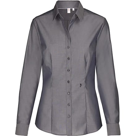 Damesblouse met lange mouwen Seidensticker Slim Fit 1/1 Kent