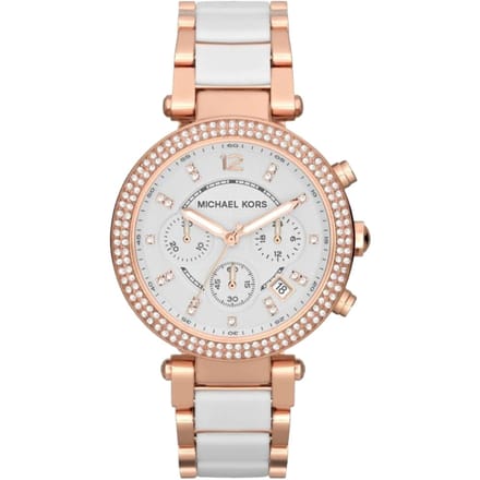 Michael Kors MK5774 Parker Chronograaf Tweekleurig Dameshorloge 39
